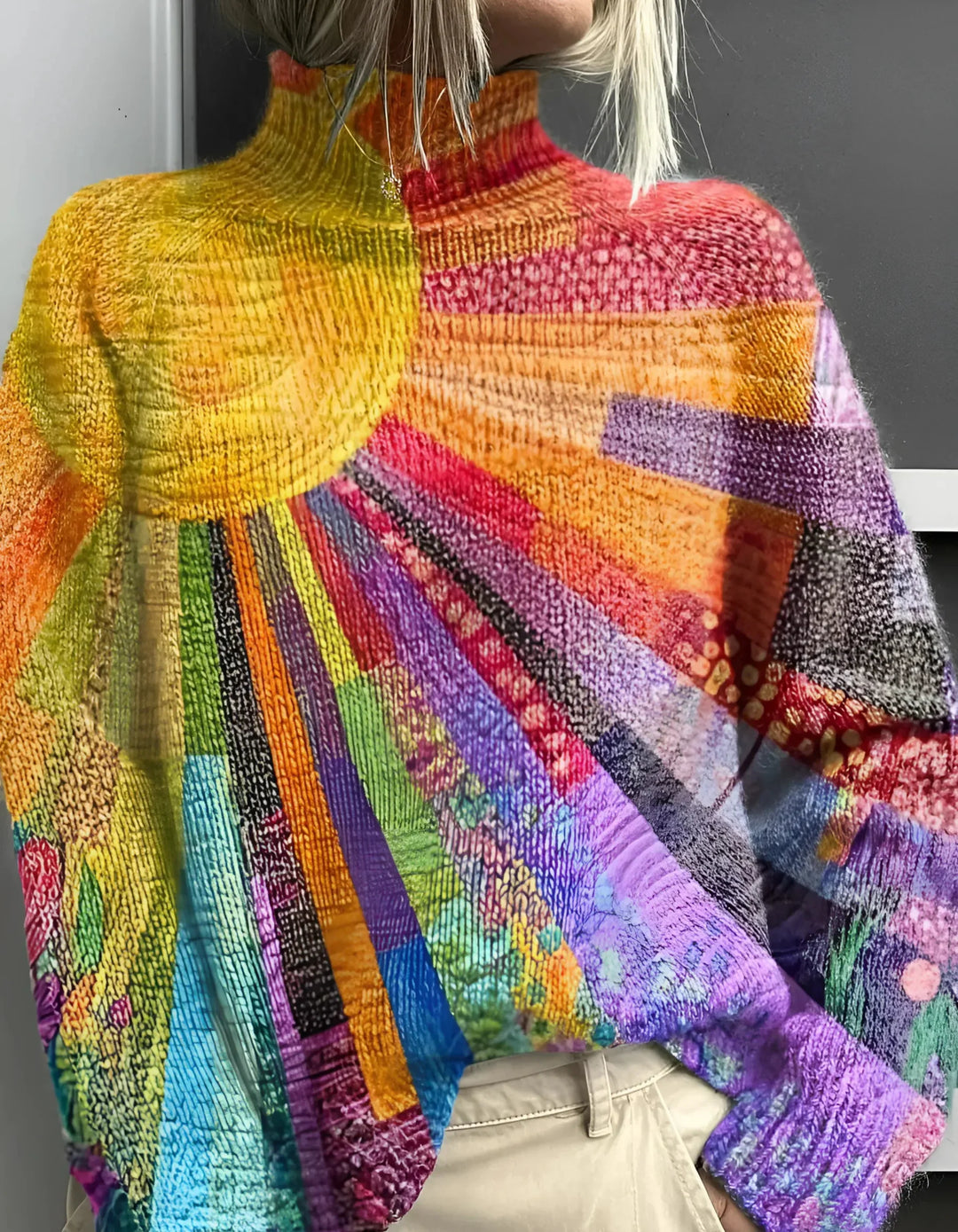 Segori Paris | Aurore - Col roulé coloré et joyeux