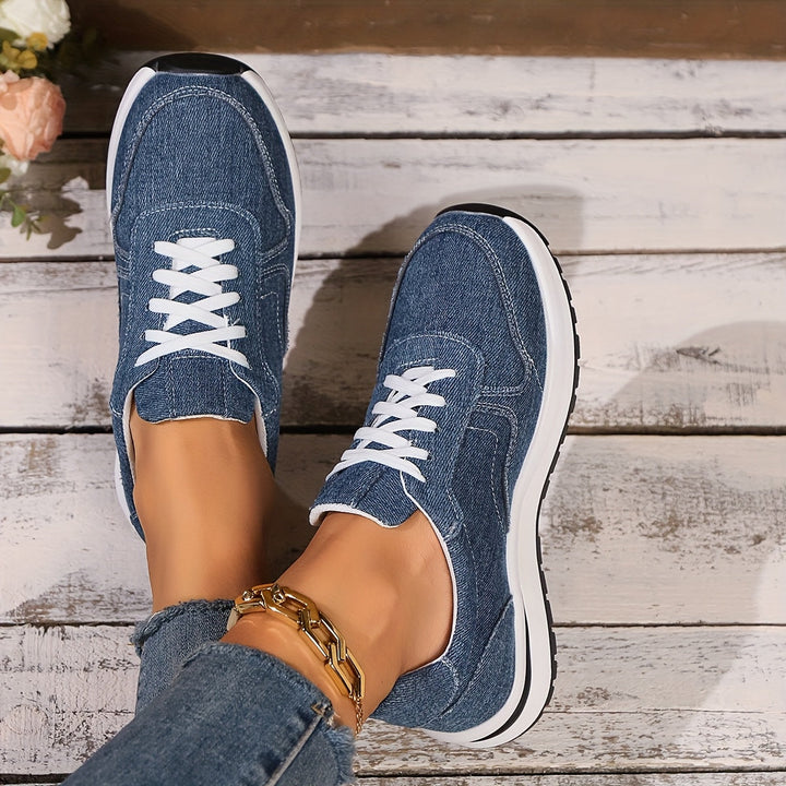 Lola | Baskets en jean orthopédiques