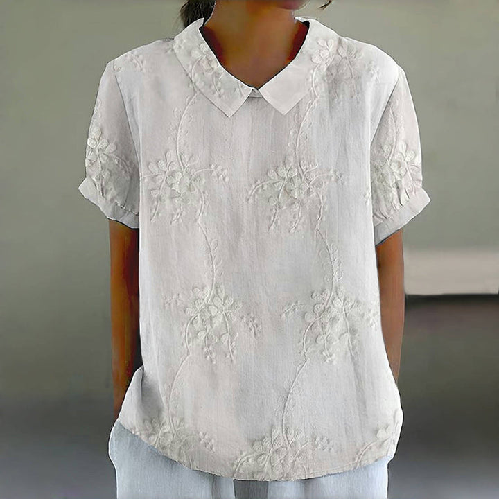 Apolline – Blouse vintage à imprimé floral