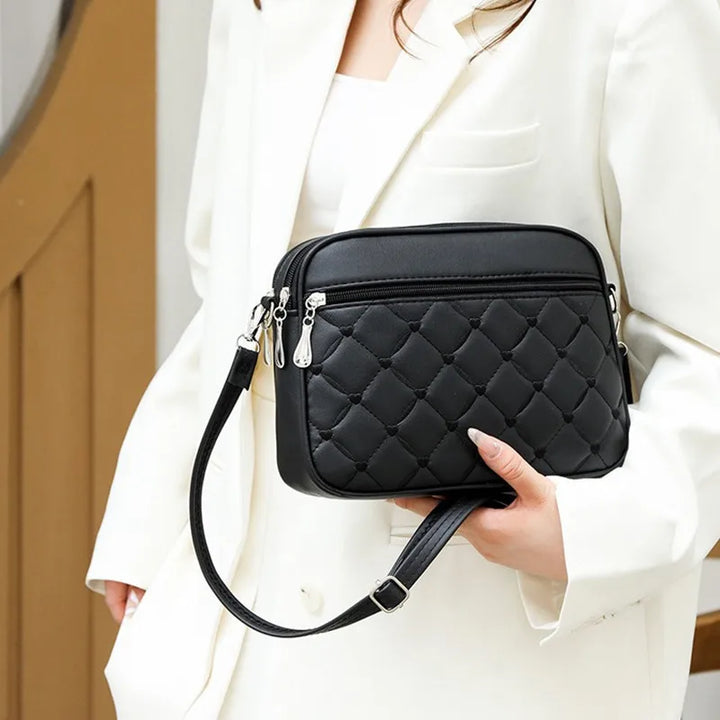 Maëlia | Sac bandoulière carré en PU doux