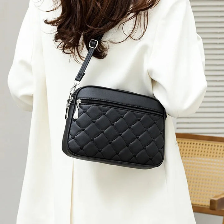 Maëlia | Sac bandoulière carré en PU doux