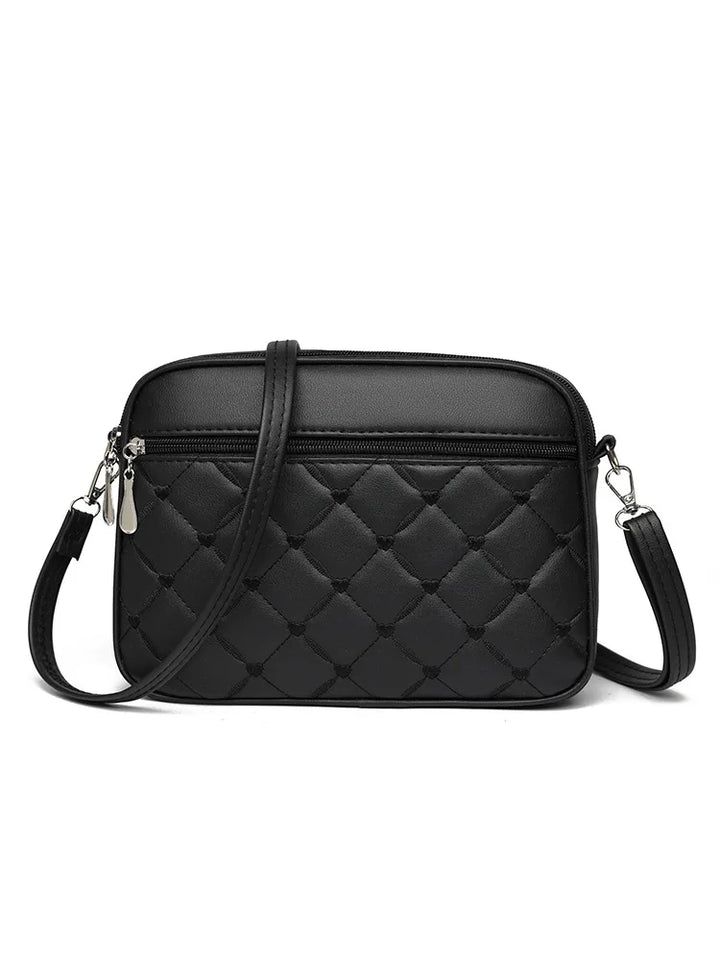 Maëlia | Sac bandoulière carré en PU doux