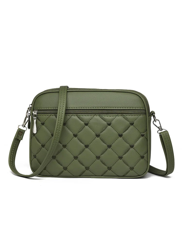 Maëlia | Sac bandoulière carré en PU doux
