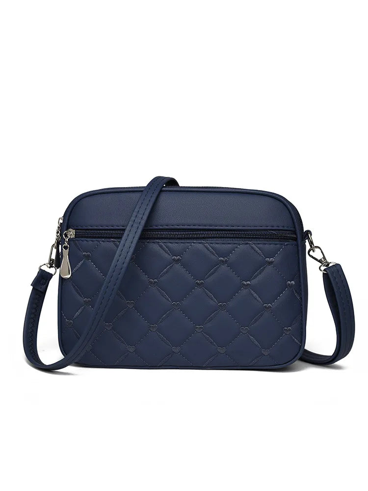 Maëlia | Sac bandoulière carré en PU doux