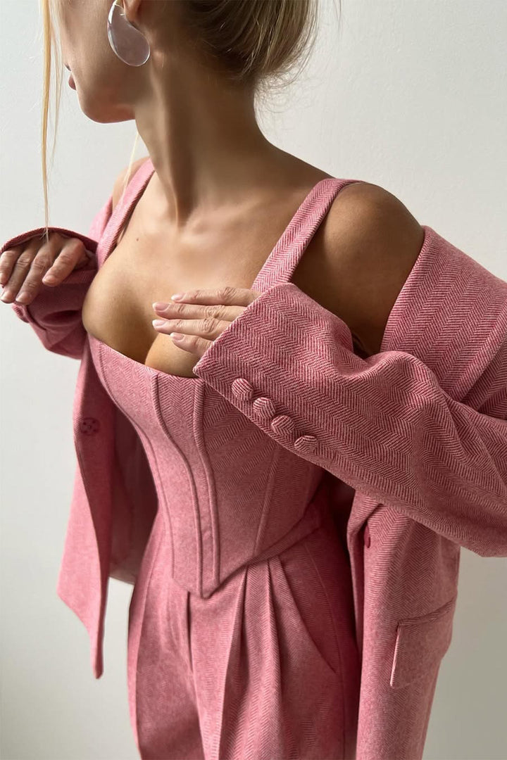 Isaline – Ensemble trois pièces élégant et intemporel
