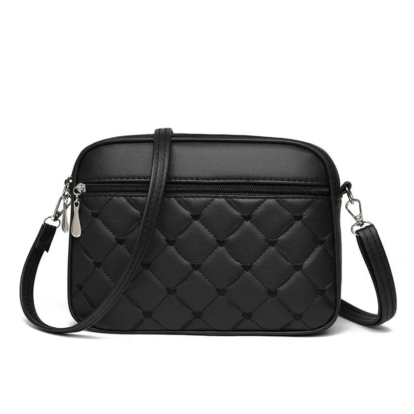 Maëlia | Sac bandoulière carré en PU doux
