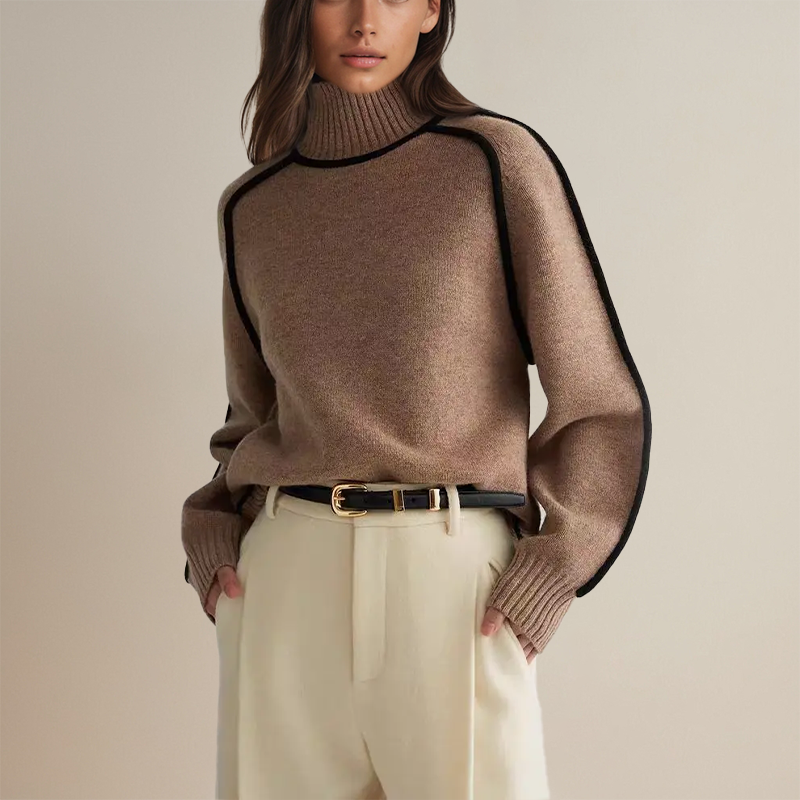 Segori Paris | Livia Pull Col Roule Elegant Et Confortable