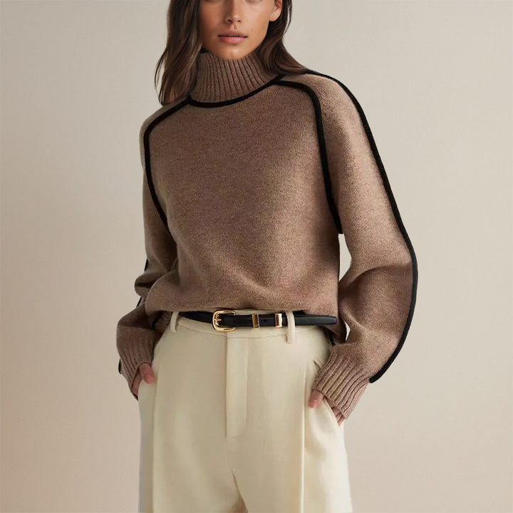 Segori Paris | Livia Pull Col Roule Elegant Et Confortable