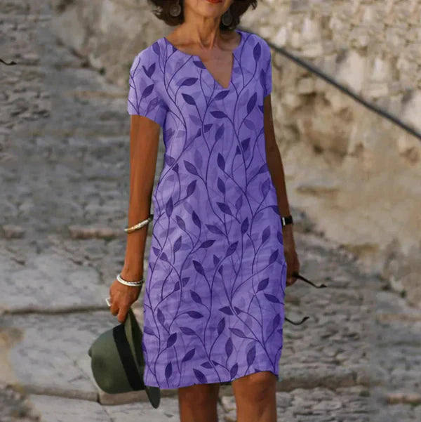 Lea | ROBE D'ÉTÉ ÉLÉGANTE AVEC COUVERTURE DU VENTRE